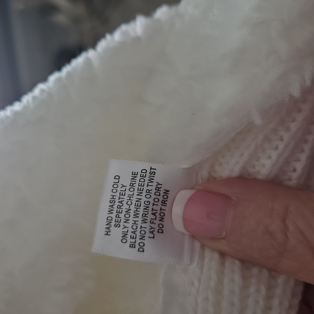 Kate & Sam Cream Women's Cardigan, Size M - Picture 5 of 5